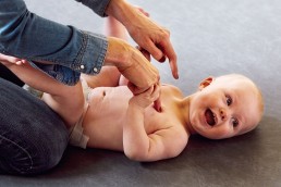 Stimuler dit barns følesans med massage, Børn og motorik